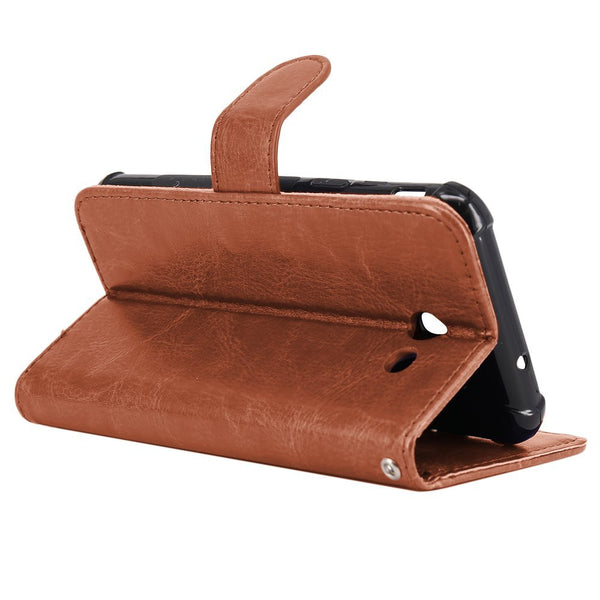 Samsung Galaxy J7 V / J7 2017 / J7 Prime / J7 Perx / J7 Sky Pro / Galaxy Halo Case, LK Luxury PU Leather Wallet Flip Protective Case Cover with Card Slots and Stand