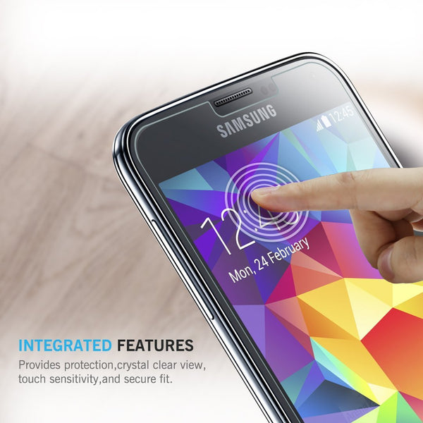 Samsung Galaxy S5 Screen Protector, LK Tempered Glass with Lifetime Replacement Warranty
