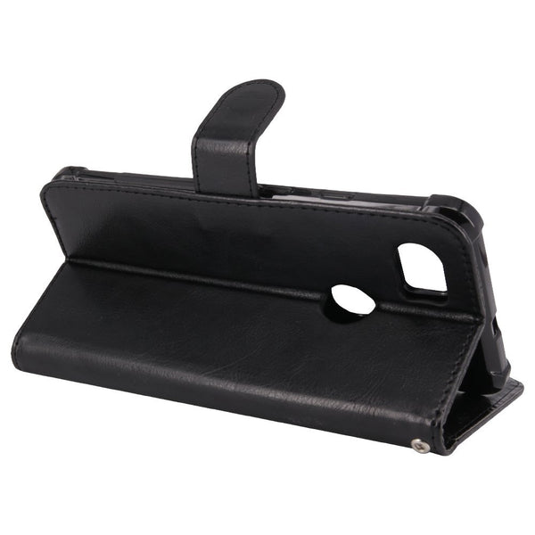 Google Pixel 2 XL Case, LK Luxury PU Leather Wallet Flip Protective Case Cover with Card Slots & Stand For Google Pixel 2 XL