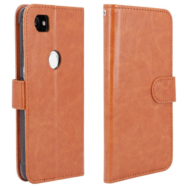 Google Pixel 2 XL Case, LK Luxury PU Leather Wallet Flip Protective Case Cover with Card Slots & Stand For Google Pixel 2 XL