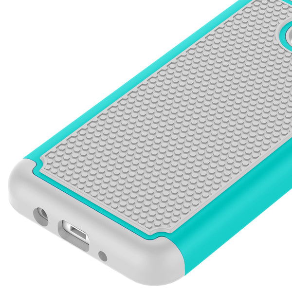 Samsung Galaxy J3 Emerge / J3 2017 / J3 Prime / J3 Mission / J3 Eclipse / J3 Luna Pro / Sol 2 / Amp Prime 2 / Express Prime 2 Case, LK Hybrid Armor Defender Protective Case Cover