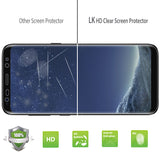 Samsung Galaxy S8 Screen Protector (Case Friendly) Full Coverage PET Soft Flexible TPU film with Lifetime Replacement Warranty