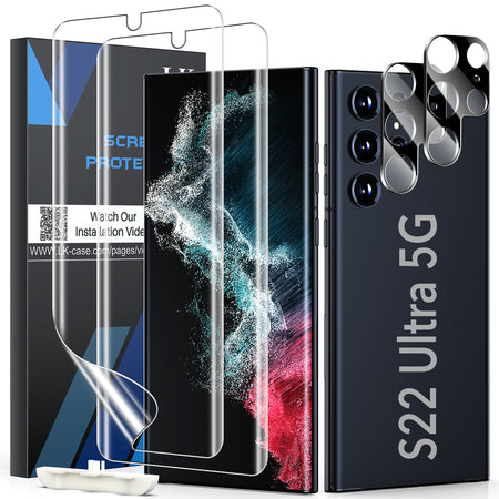 LK for Samsung Galaxy Note 9 Screen Protector, Tempered Glass [Case Friendly][Alignment Frame Easy Installation][3D Curved][Full Coverage] with Lifetime Replacement Warranty