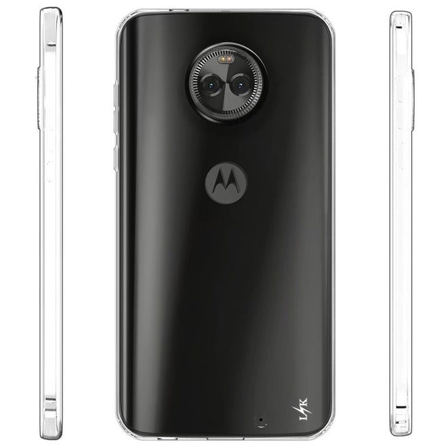 Moto X4 Case, LK Ultra [Slim Thin] Scratch Resistant TPU Rubber Soft Skin Silicone Protective Case Cover for Motorola Moto X4 (Clear)