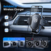 LK Wireless Car Charger,15W Auto-Clamping Wireless Car Charger Mount,Air Vent Phone Holder Compatible with iPhone 13/13 Mini/13 Pro/13 Pro Max/12/11/X/XR/8/8 Plus