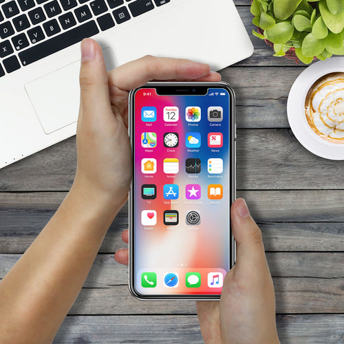 iPhone X Screen Protector, [Tempered Glass] with Lifetime Replacement Warranty